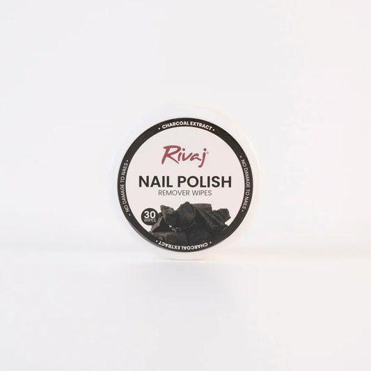 Nail Polish Remover Wipes (Charcoal Extract) - Nail Remover