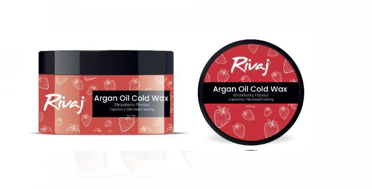 Strawberry Argan Oil Cold Wax 200g.