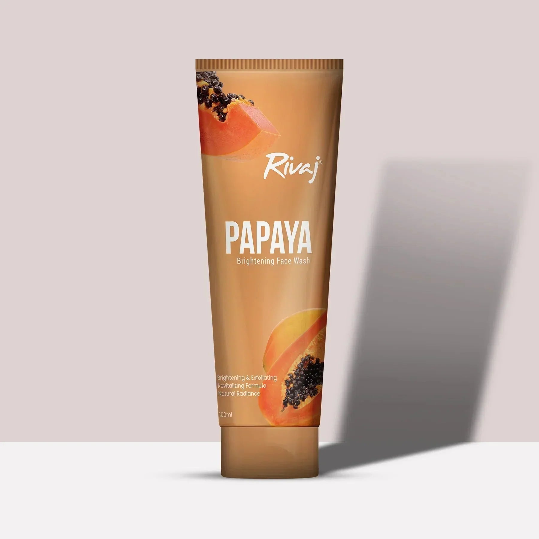 Brightening Face Wash - Papaya Extract - Rivaj Online