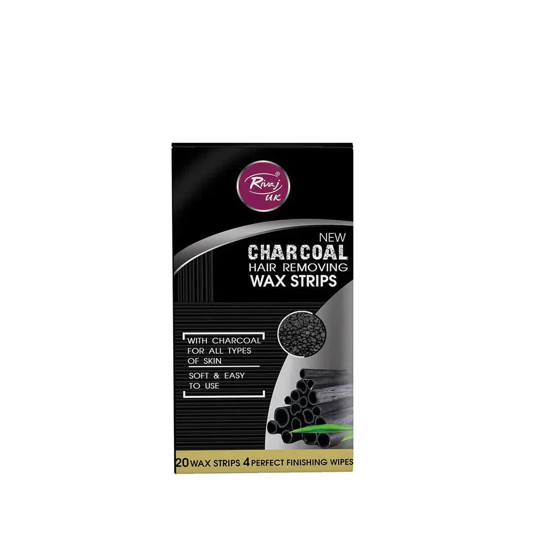 Charcoal Hair Removing Body Wax Strips - Rivaj Online